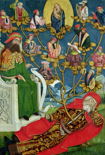 The Tree of Jesse, from the Dome Altar, 1499 by Absolon Stumme